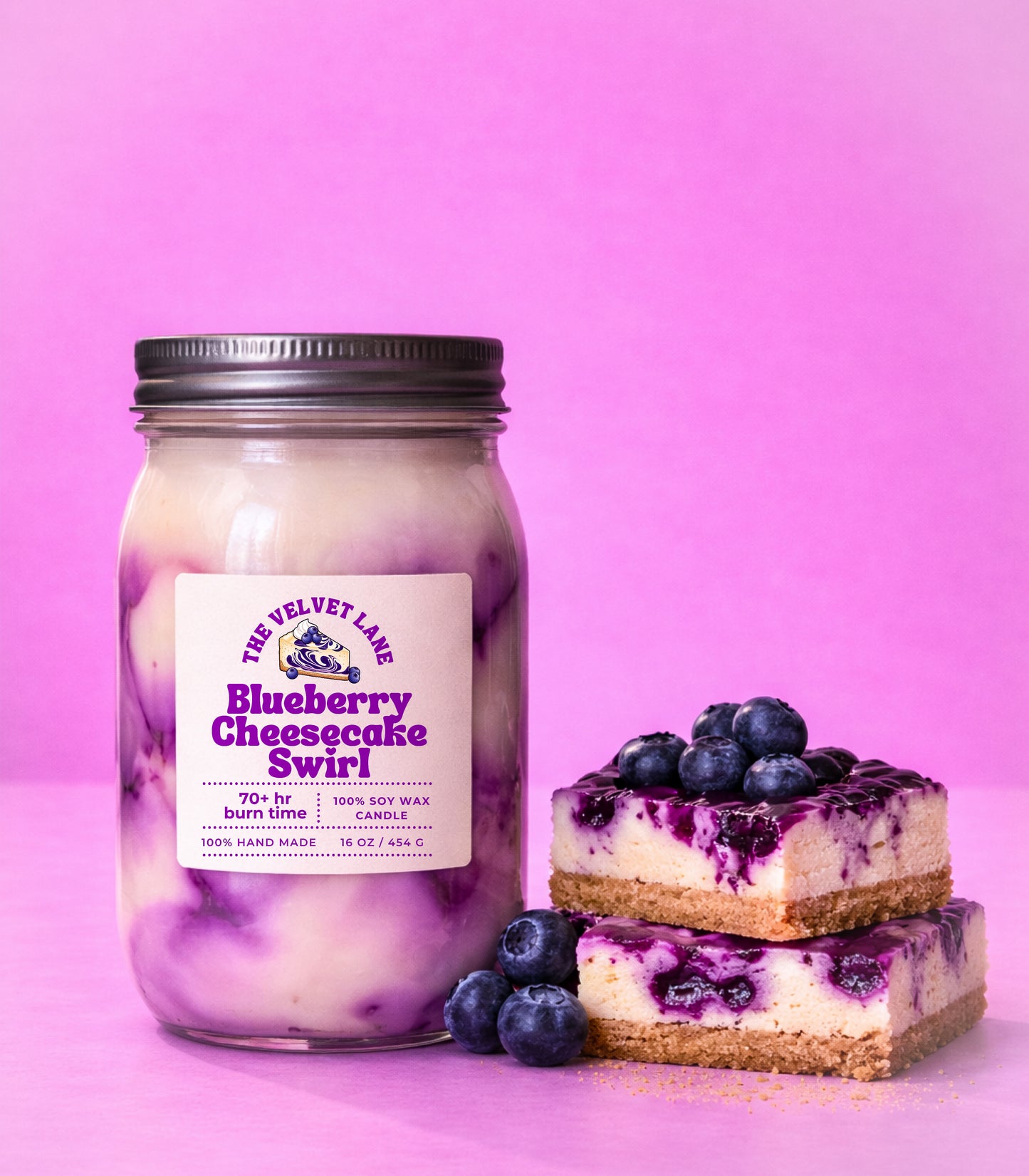 Blueberry Cheesecake Swirl